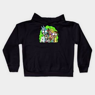 Cute Rick and Morty Kids Hoodie